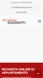 Mobile Screenshot of giordanogiannotti.it